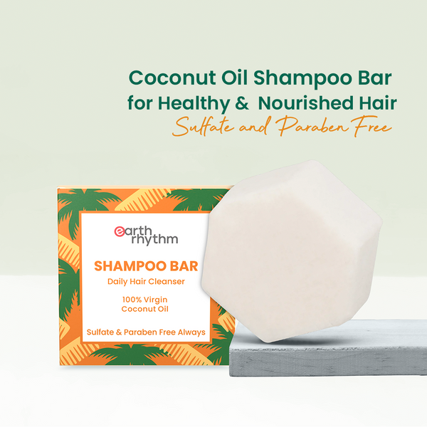 coconut oil shampoo bar for healthy hair