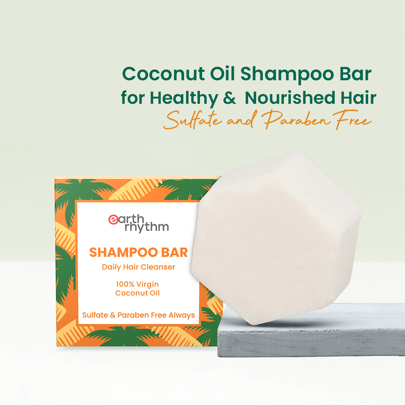 coconut oil shampoo bar for healthy hair