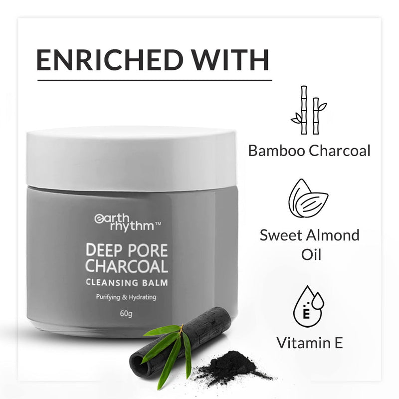 CHARCOAL MOISTURE CLEANSING BALM - フェイスジェル・ゲル