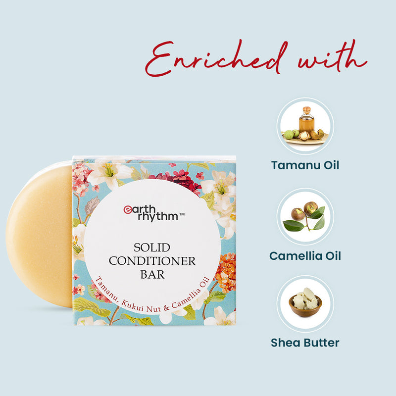 Tamanu Solid Hair Conditioner Bar Ingredients