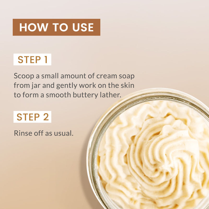 how to use Filter kapi butter cream soap
